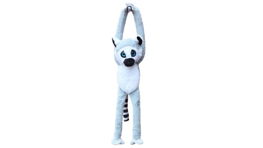 Cotton Candy Lachlan Hanging Lemur Plush Toy