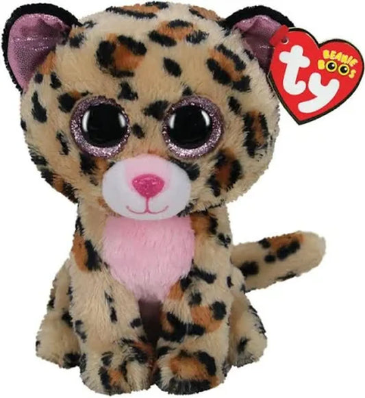 BEANIE BOOS MEDIUM LIVVIE - LEOPARD