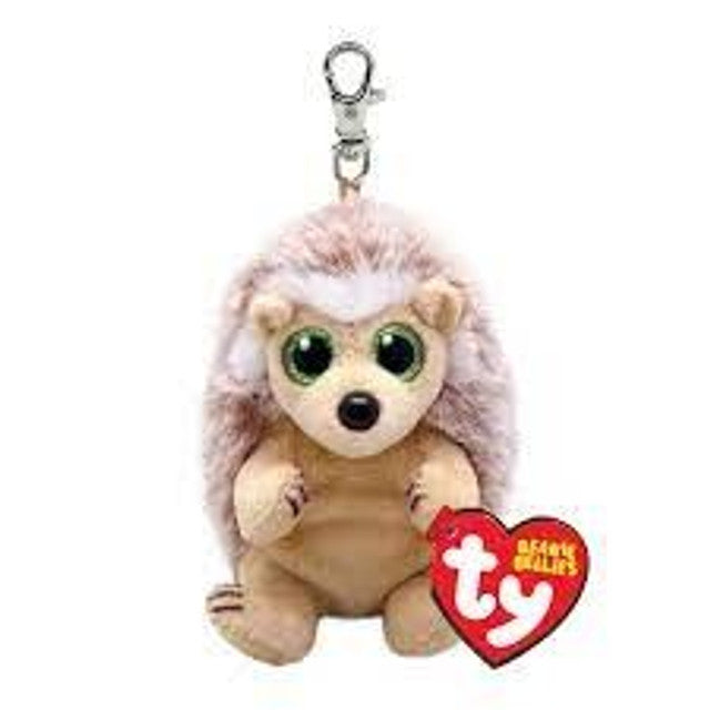 BUMPER-Tan Hedgehog Belly Clip Beanie Clips